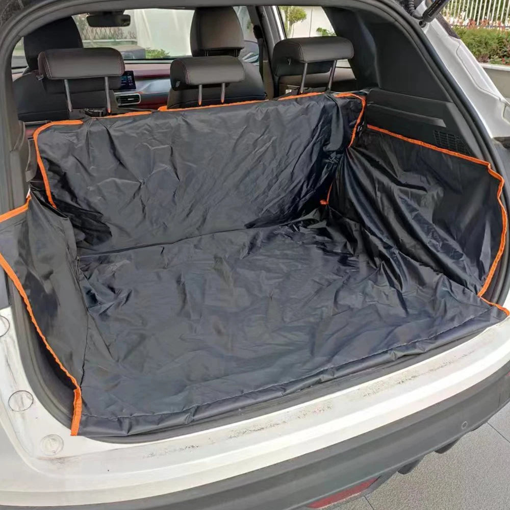 Premium Waterproof SUV Cargo Liner for Dogs - Pet Cargo Cover and Seat Mat for SUVs, Sedans, and Vans