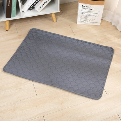 Reusable Absorbent Dog Pee Pad Blanket - Washable Puppy Training Pad and Pet Bed Urine Mat for Car Seat Protection and Pet Care Supplies