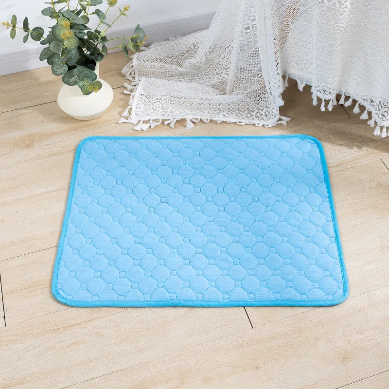 Reusable Absorbent Dog Pee Pad Blanket - Washable Puppy Training Pad and Pet Bed Urine Mat for Car Seat Protection and Pet Care Supplies
