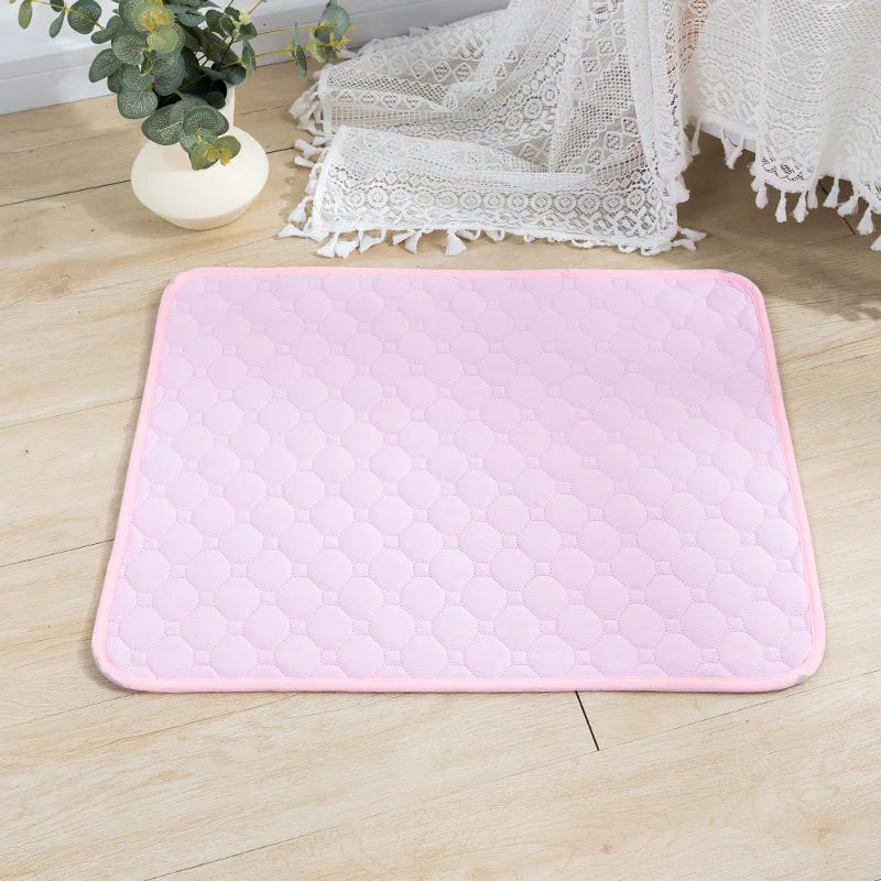 Reusable Absorbent Dog Pee Pad Blanket - Washable Puppy Training Pad and Pet Bed Urine Mat for Car Seat Protection and Pet Care Supplies