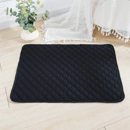 Reusable Absorbent Dog Pee Pad Blanket - Washable Puppy Training Pad and Pet Bed Urine Mat for Car Seat Protection and Pet Care Supplies